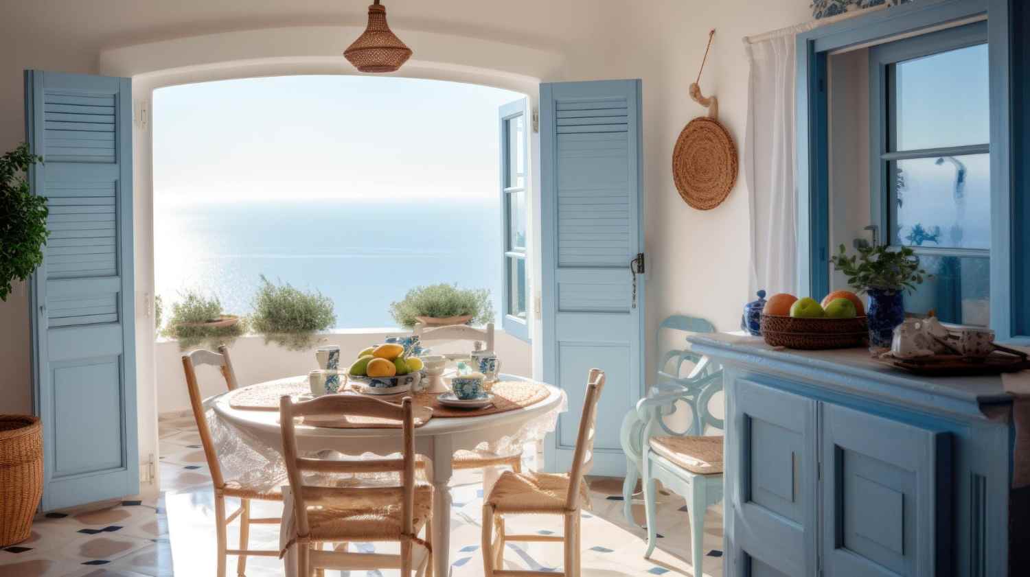 Elementele cheie ale designului interior mediteranean